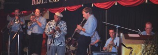 De Paradise Jazzband met Benny Waters (Jazz Stichting Rijen, 12 september 1982)