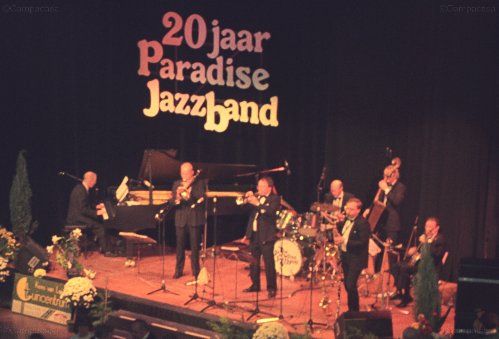 De Paradise Jazzband bij hun 20-jarig jubileum, 2 november 1991