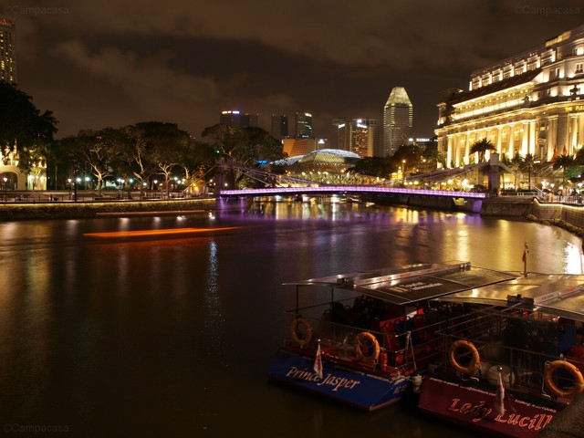 Fullerton and Singapore River