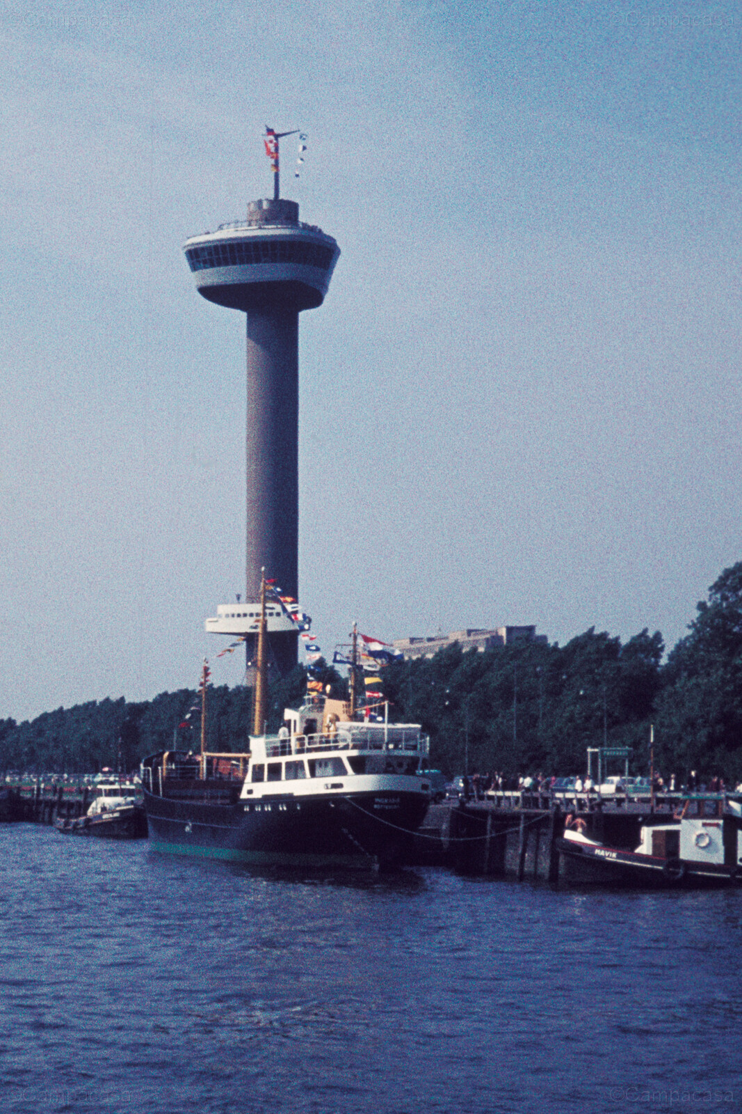 1964 - Rotterdam (NL), Euromast and Parkhaven