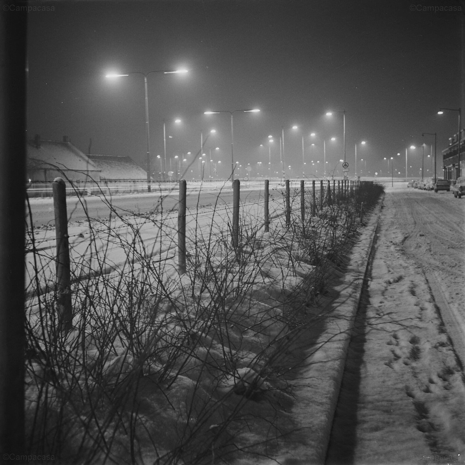 1962 - Rotterdam (NL), Overschie, rijksweg 13 and Kleinpolderplein