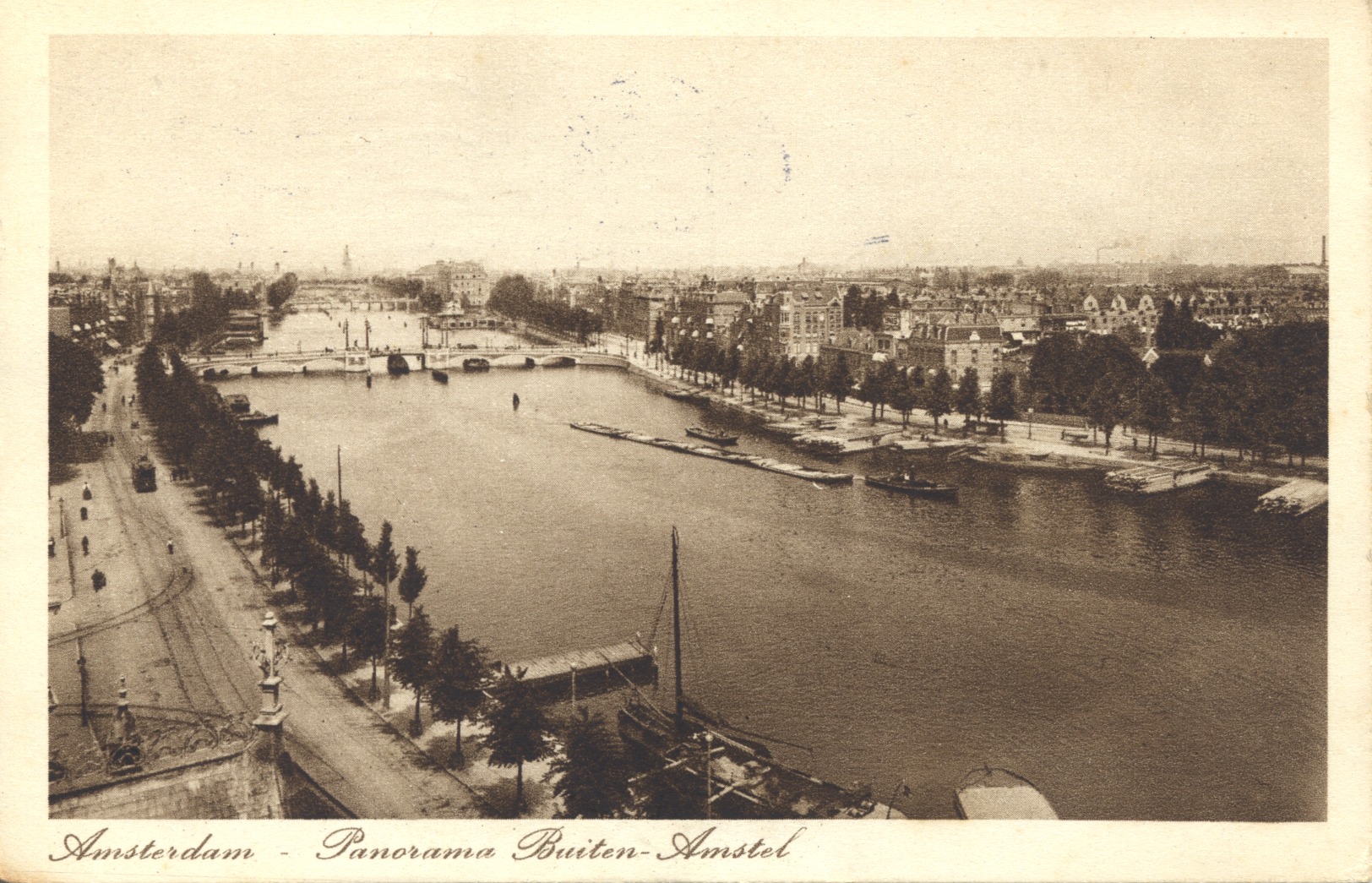 Amsterdam, 1925: Panorama Buiten-Amstel