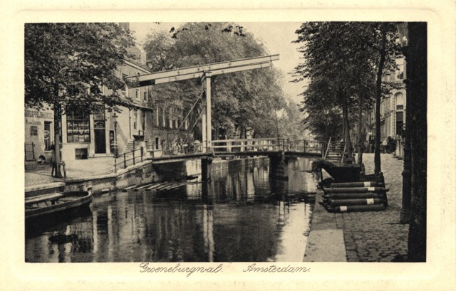 Amsterdam, year unknown: Groeneburgwal