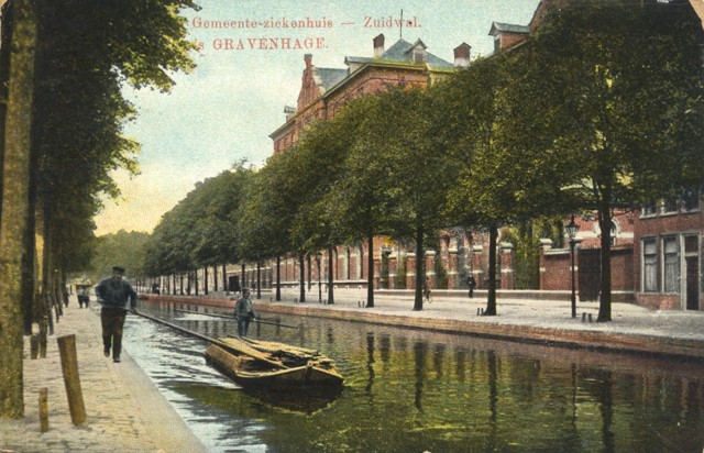 Den Haag, 1920: Gemeente-ziekenhuis, Zuidwal