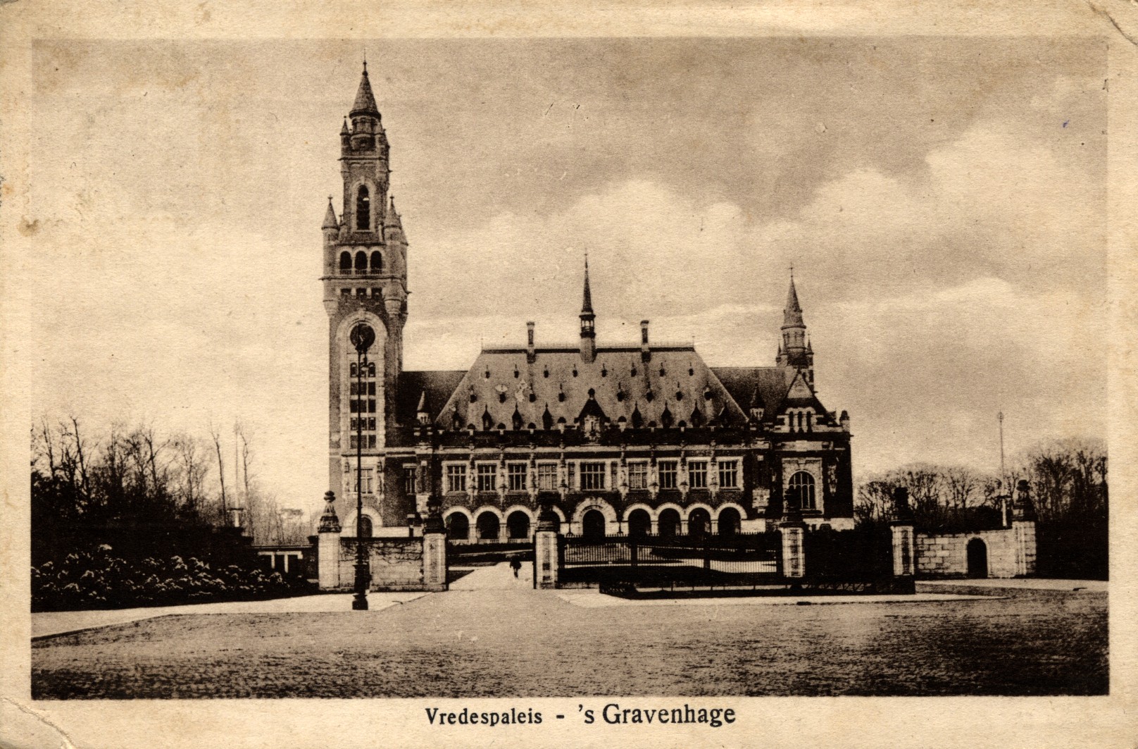 Den Haag, 1924: Vredespaleis