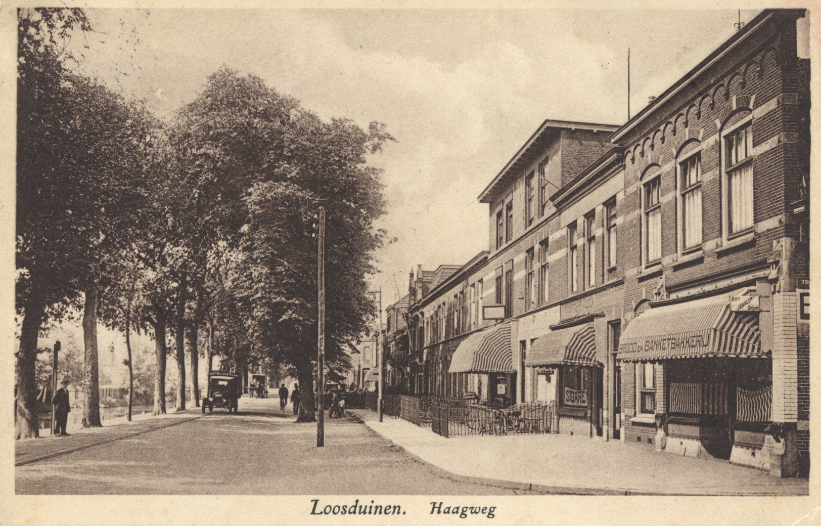 Loosduinen, year unknown: Haagweg