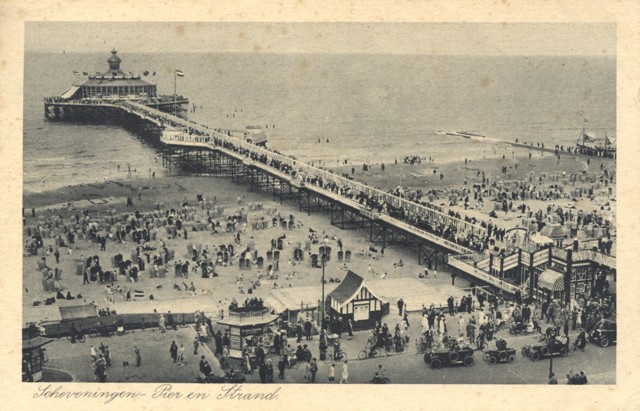 Scheveningen, 1929: Pier en Strand